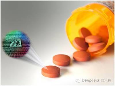 藥片刻上光學微標簽 掃描一下，真偽立辨